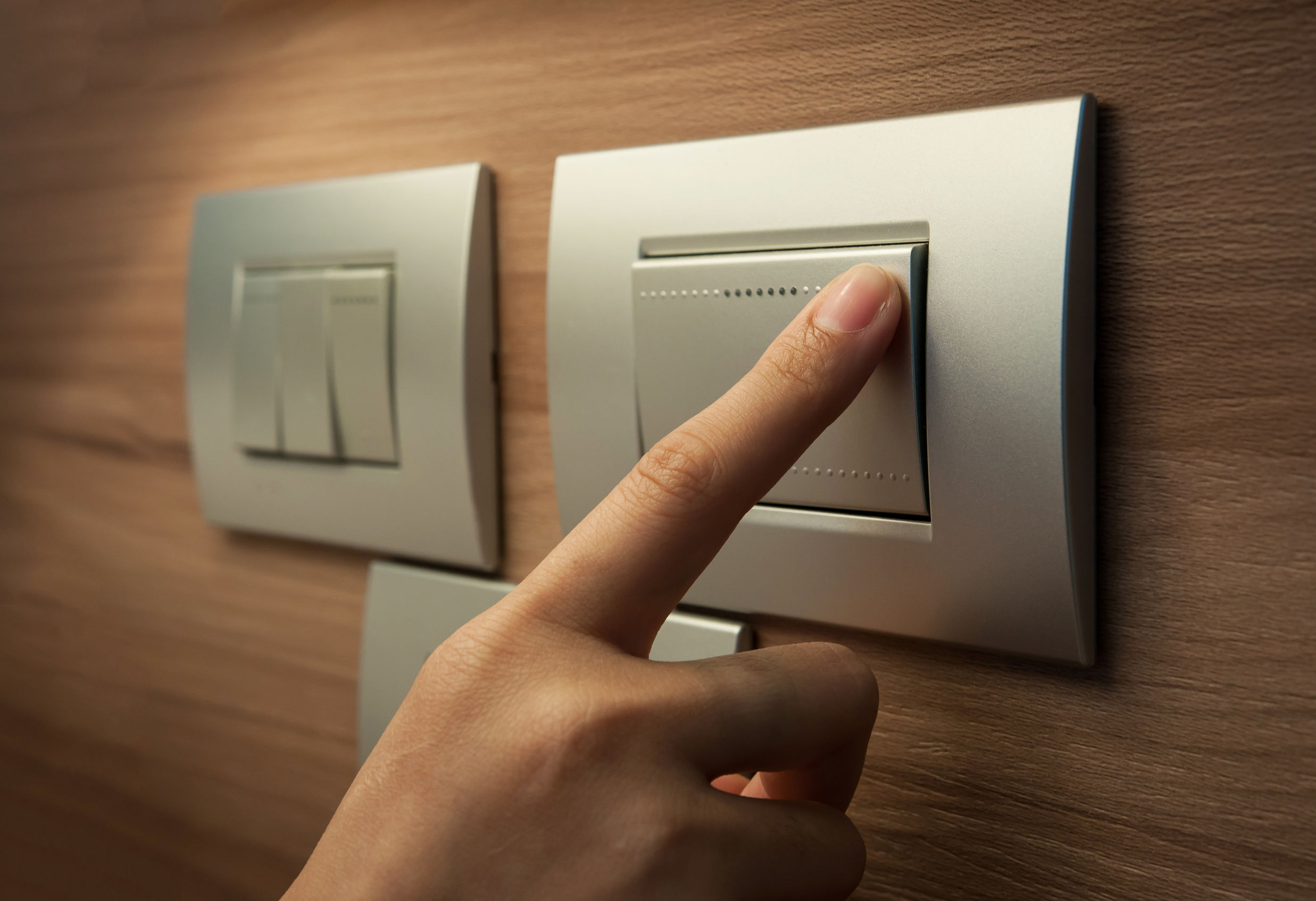 limiar Interruptores de luz -para limpiar el hogar