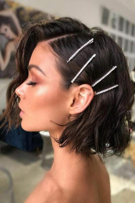 pinzas de cabello; 13 peinados geniales que puedes lograr con un corte bob