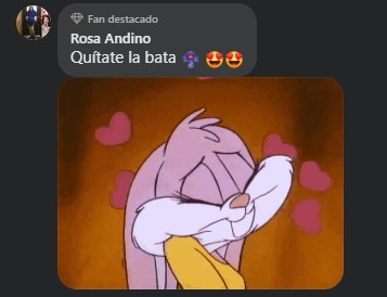 Captura de pantalla de un comentario en el video de Chayanne preguntando si se quita la bata