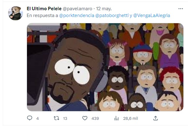 meme reacción por Pato Borghetti