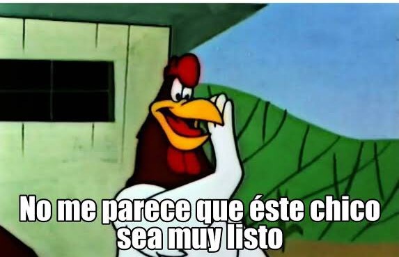 meme de Gallo Claudio por Pato Borghetti