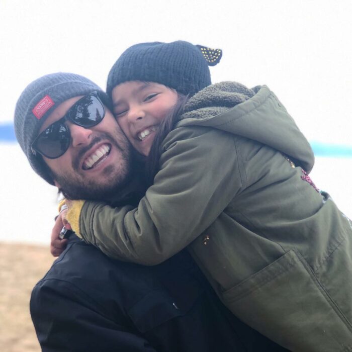 Lyle y su hija