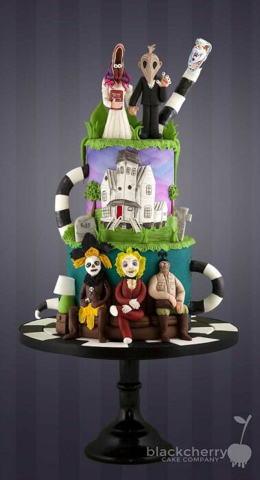 Beetlejuice; pasteles Tim Burton