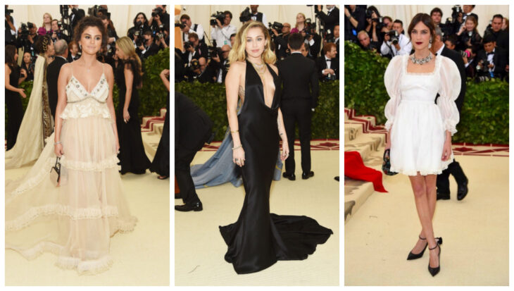 MET GALA 2018: SELENA GÓMEZ, MILEY CYRUS, ALEXA CHUNG