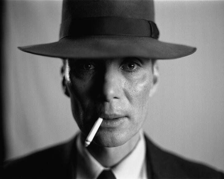 Actor Cillian Murphy en su papel de J. Robert Oppenheimer