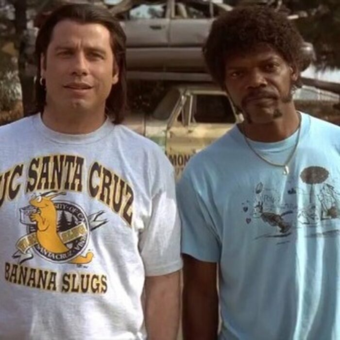 John Travolta y Samuel L. Jackson en Tiempos Violentos