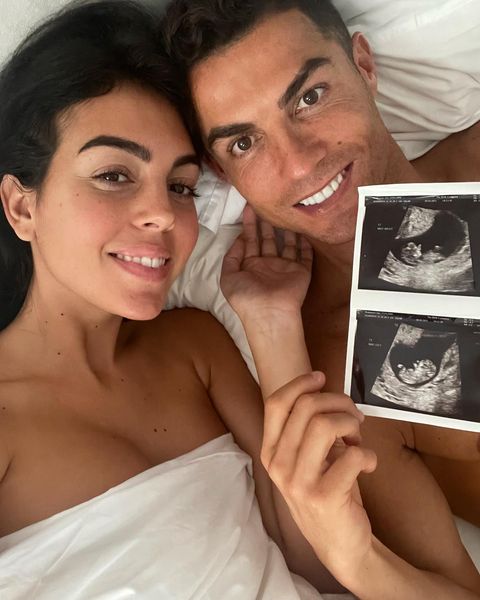 Cristiano y Georgina anunciando su embarazo