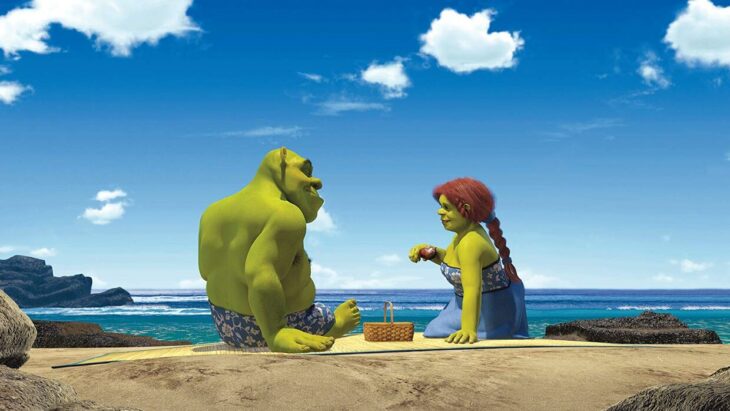 Shrek y Fiona