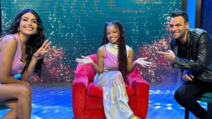 Pato Borghetti, Kristal Silva y Halle Bailey en Venga la Alegría