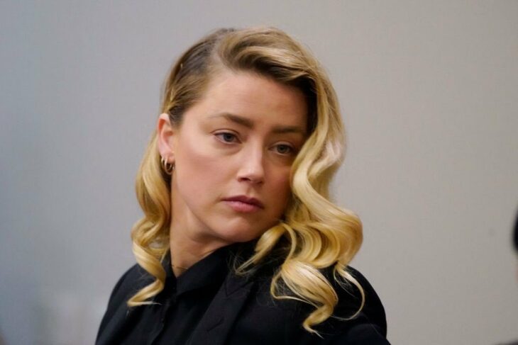 Amber Heard durante el juicio contra Johnny Depp