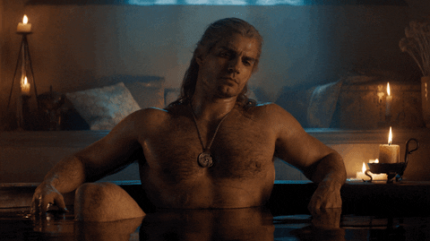 Henry Cavill como Geralt de Rivia en The Witcher