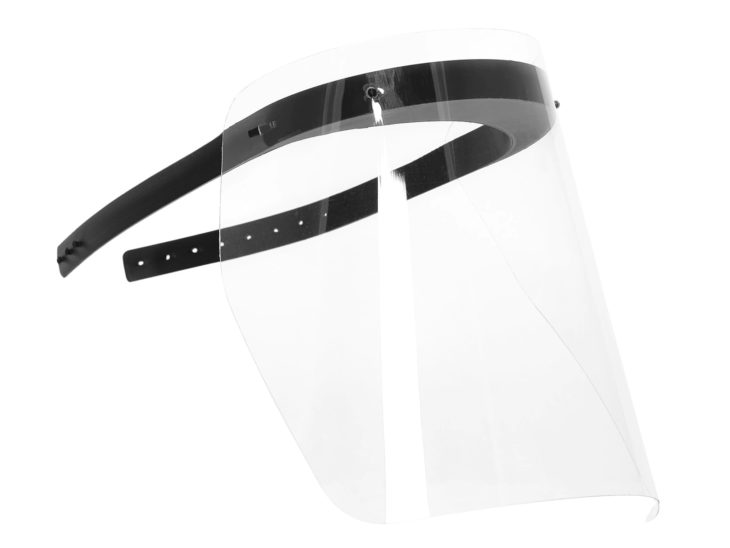 Careta de acetato para protección