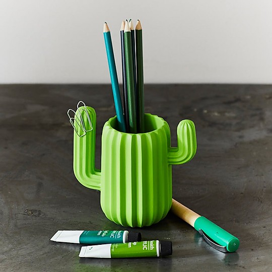Lapicero en forma de cactus