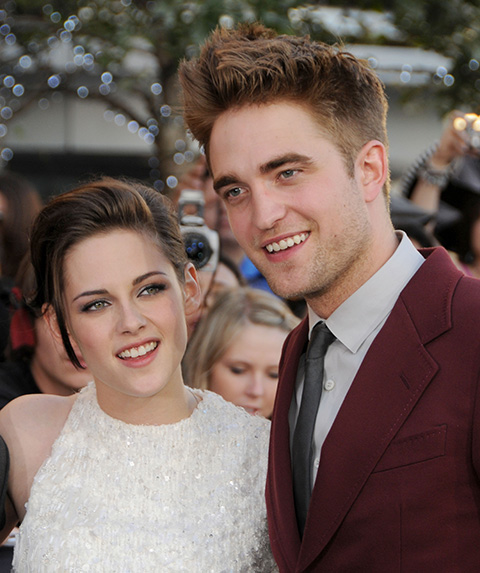 Kristen Stewart y Robert Pattinson cuando aún eran pareja
