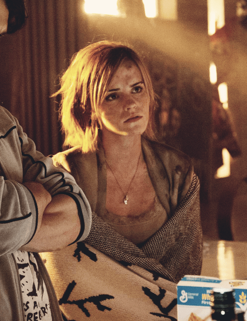 Emma Watson en un cameo durante la película This is the end 