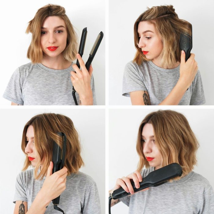 Tutorial de cómo hacer ondas para el cabello corto