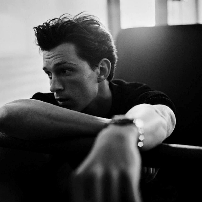 Sesión de fotos con Tom Holland