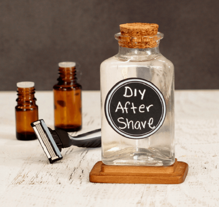 Loción after shave con aceite de árbol de té