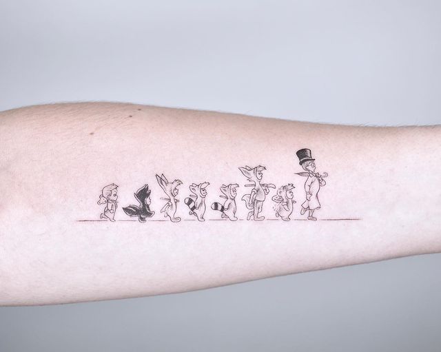 Tatuajes inspirados en los personajes de Disney