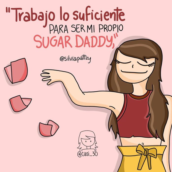 Ilustración de "Casi 30" sobre alguna enseñanza durante esa edad