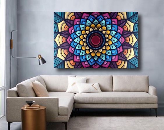 Mandalas decorativos para una habitación