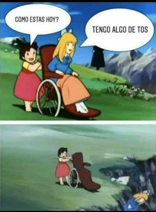 Meme sobre el primer año de la pandemia