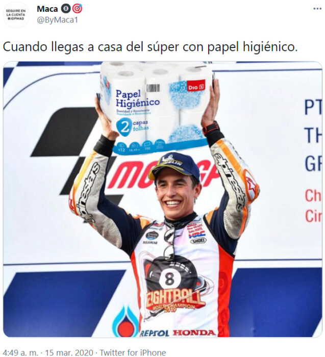 Meme sobre el primer año de la pandemia