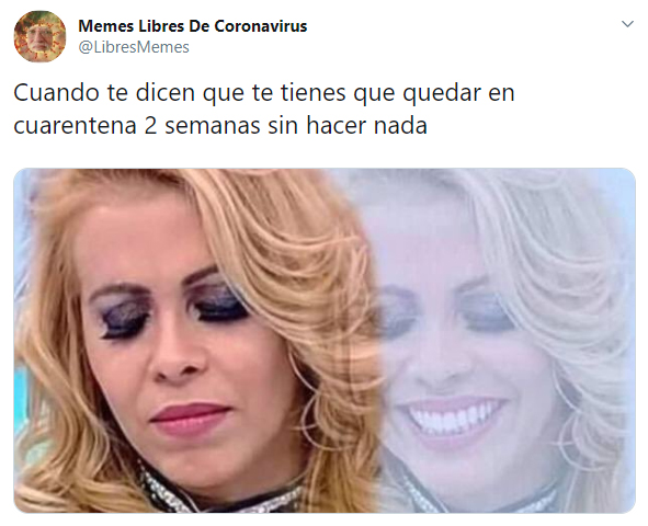 Memes para relatar la cuarentena del Covid-19