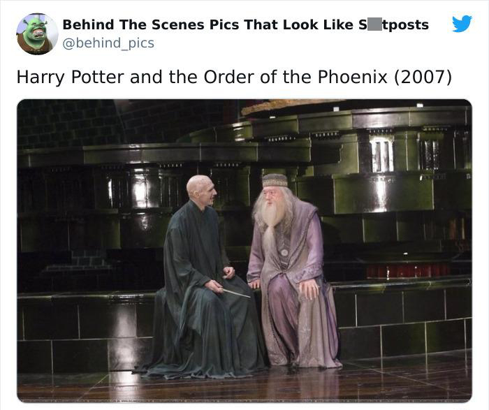 Detrás de escena de la película Harry Potter y la orden del fénix
