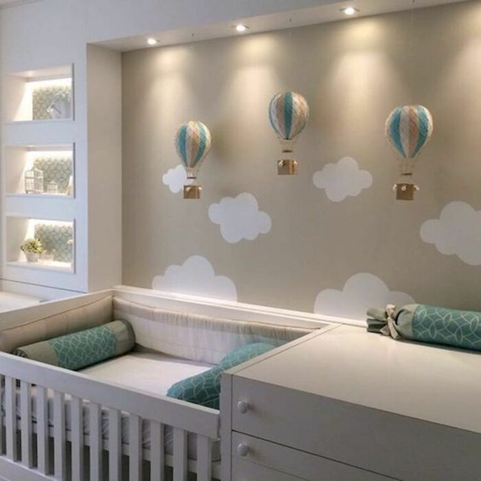 Decoraciones para el cuarto del bebé