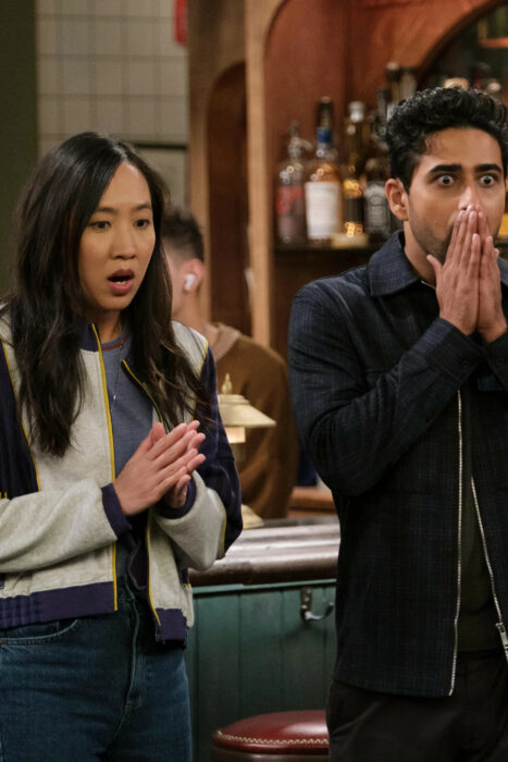 Escena de sorpresa en la serie How I Met Your Father
