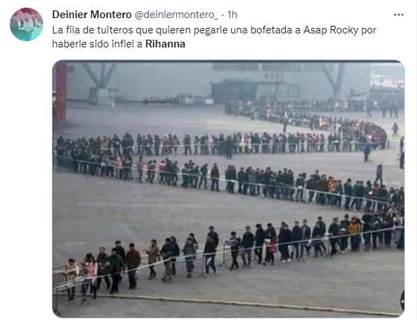 Memes traición de A$AP Rocky a rihanna por infidelidad