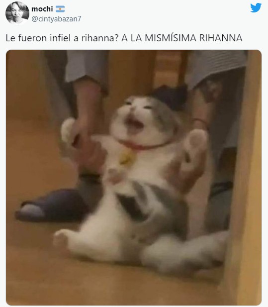 Memes traición de A$AP Rocky a rihanna por infidelidad