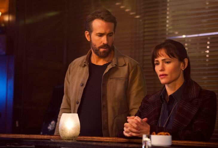 Jennifer Garner y Ryan Reynolds en la película El Proyecto Adam