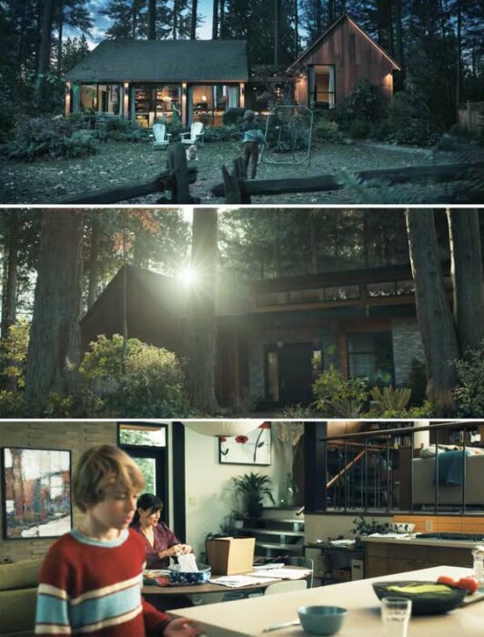 Casa de la película El proyecto Adam