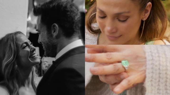 Jennifer Lopez y Ben Affleck/Anillo de compromiso