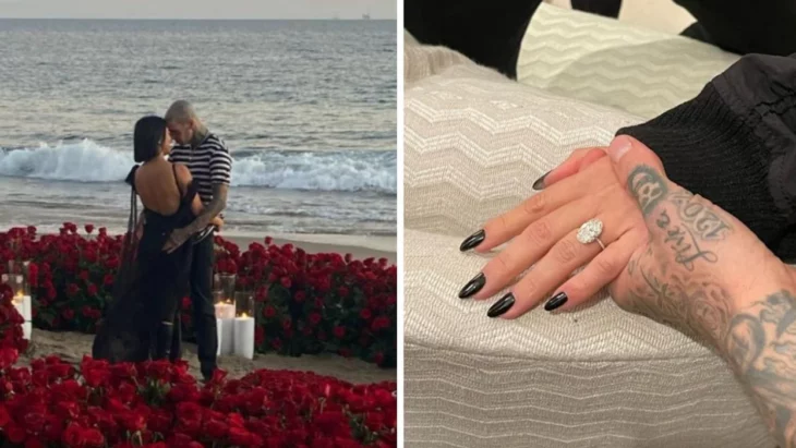 Compromiso de Kourtney Kardashian y Travis Barker
