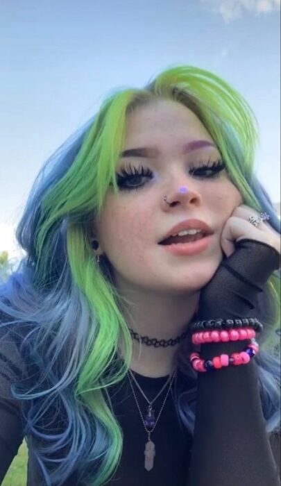 cabello verde y azul; Ideas para un cabello neón