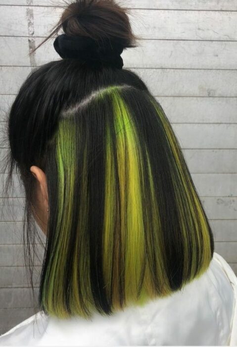 cabello amarillo; Ideas para un cabello neón