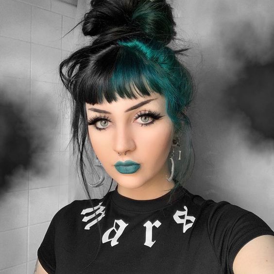 cabello verde; Ideas para un cabello neón