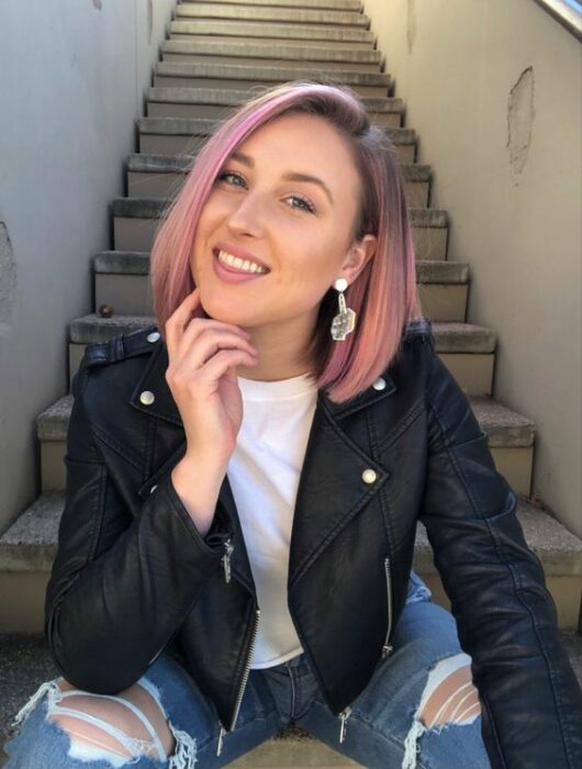 cabello rosa pastel; Ideas para un cabello neón