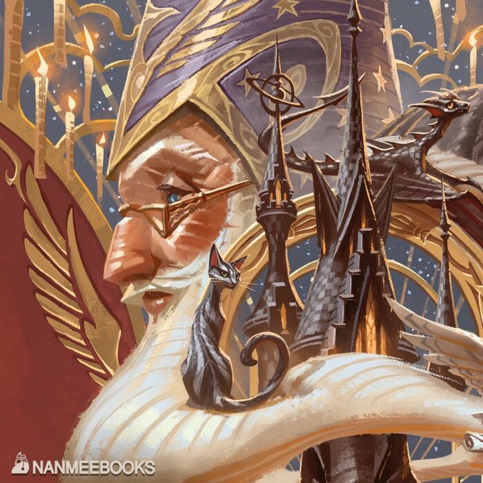 Albus Dumbledore ;Artista da toque vintage al mundo mágico de "Harry Potter"