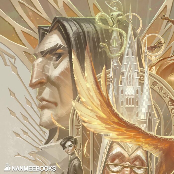 Severus Snape ;Artista da toque vintage al mundo mágico de "Harry Potter"