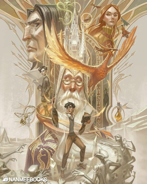 Harry Potter y el misterio del príncipe mestizo ;