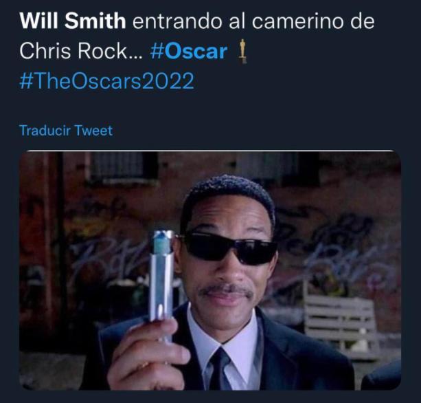 Meme del momento entre Will Smith y Chris Rock