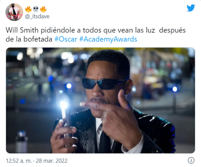 Meme del momento entre Will Smith y Chris Rock