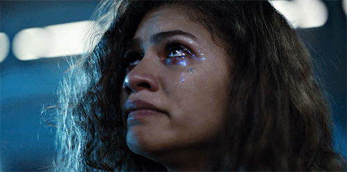 Zendaya llorando