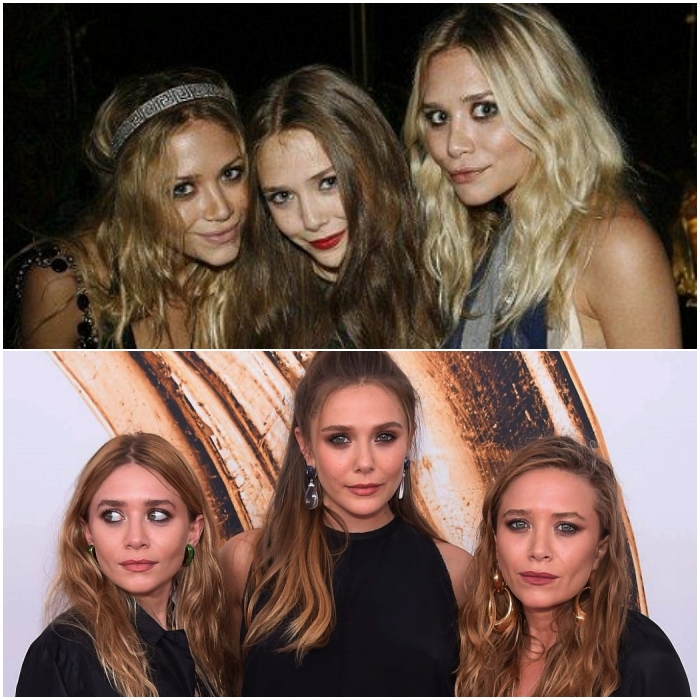 Mary-Kate, Ashley y Elizabeth Olsen