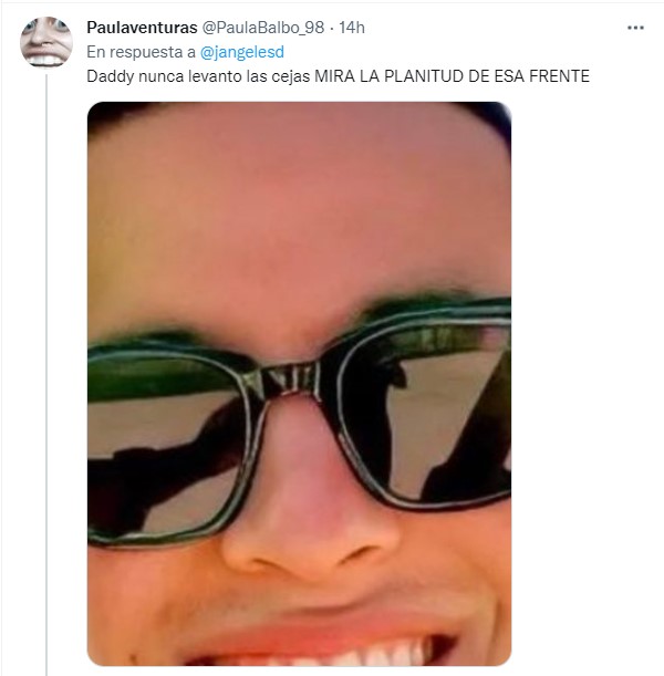 Meme sobre la frente de Daddy Yankee