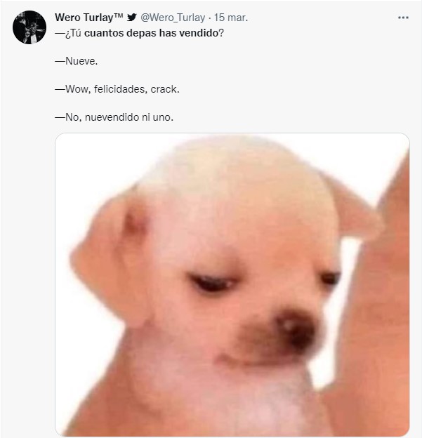 meme de perrito de unos pedillos